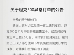 坦克500爆单！共创官也当“黄牛”转售订单，有车主甚至铤而走险提车再“过户”