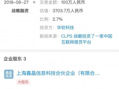 小米入股投资型互联网借贷平台公司“利翃金融”