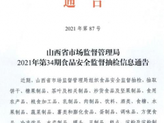 山西抽检食品4批次不合格 山西瑞芝生物糖果登榜