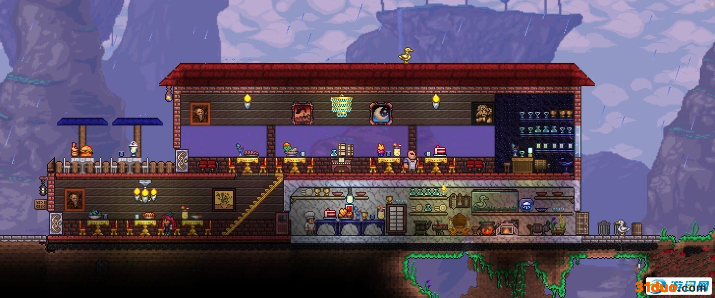 泰拉瑞亚泰拉魔刃回去方法说明 游迅网www.yxdown.com