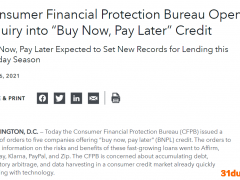 美国监管机构发起行业调查 “先买后付”类股票遭受重击