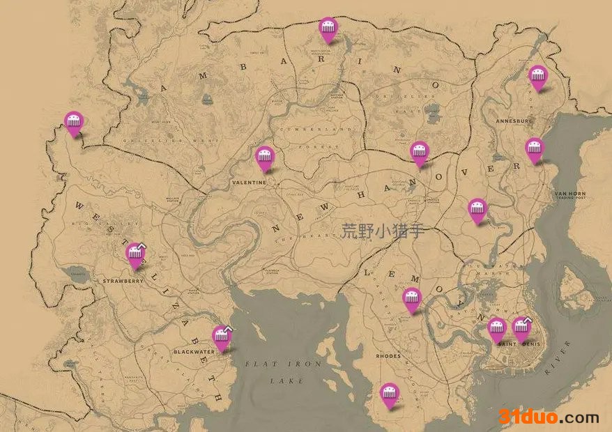 荒野大镖客2 8月6日每日任务指南 游迅网www.yxdown.com