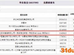 华友钴业跌3.35% 百亿私募信达资本持股