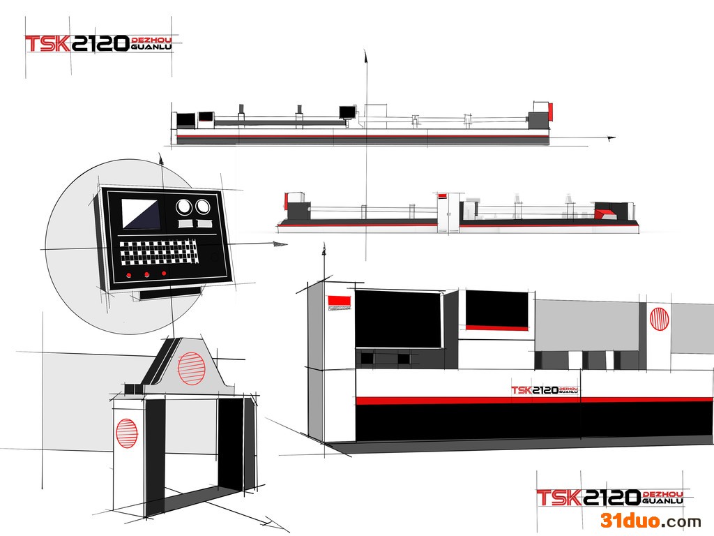 机械结构设计_机械产品外观设计【机械装备】-新起点工业设计