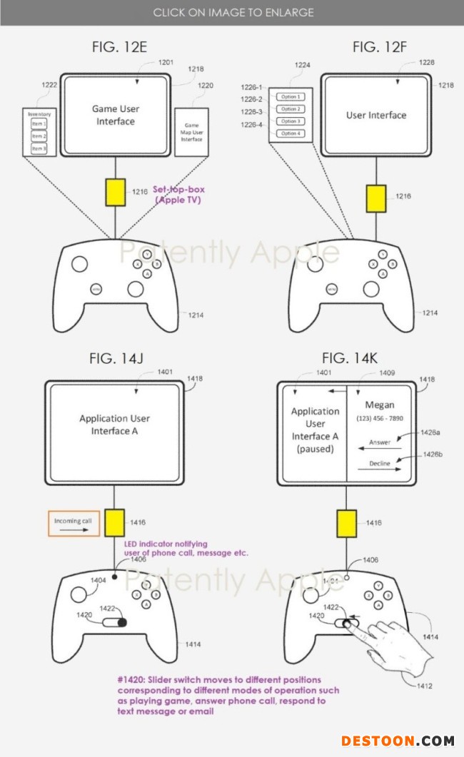 iPhone/iPad游戏手柄专利曝光：三种设计 神似NS