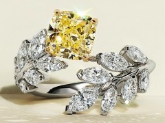 Tiffany特别推出一枚限定版「Victoria Vine」戒指新作