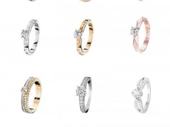 宝诗龙戒指款式图片大全