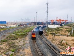 陆海新通道海铁联运班列首次拓展至中部省份河南