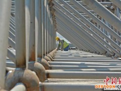 福建泉港：高铁项目施工忙