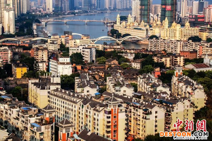 图为：棚屋区改造后的苍霞新城，资料图。 苍霞街道供图