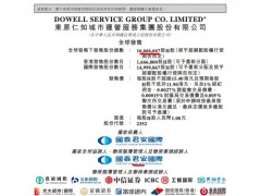 东原仁知服务拟H股不超15.40港元全球发售1666.67万股 4月29日挂牌