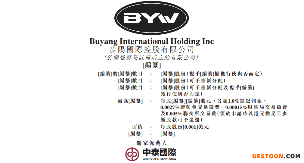 步阳国际四度递表港交所：2021年毛利率、净利润率均创新低 资产回报率仅为12.8%