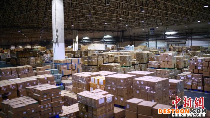 南航白云物流国际货站货量激增 南方航空供图