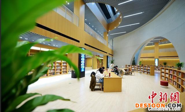 民众在市图书馆阅览 石家庄市图书馆供图