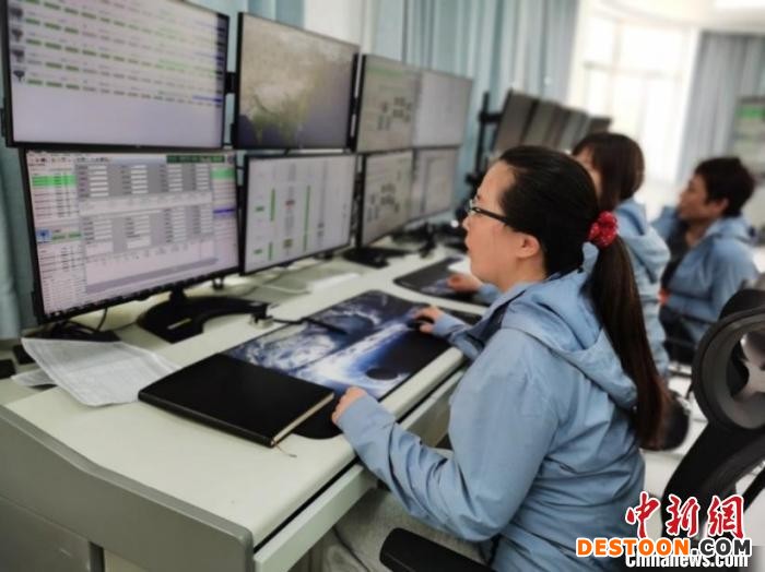 中国遥感卫星地面站成功接收大气环境监测卫星数据