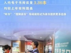 权威快报丨2021年我国成年国民综合阅读率81.6%
