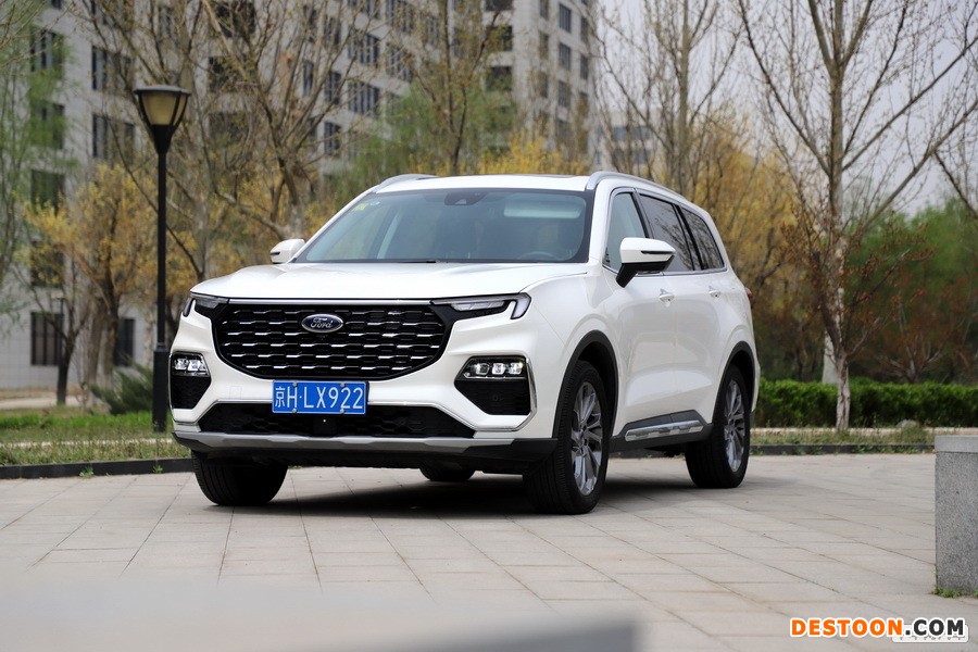 试驾江铃福特领欲7座SUV 合资品质 自主价格