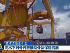【稳中求进看开局】高水平对外开放推动外贸保稳提质