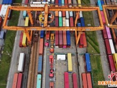 业务量突破8万TEU同比增长42% 上海海铁联运通道畅通高效