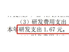 V观财报｜又现年报笔误？中炬高新：2021年美味鲜研发支出1.67元