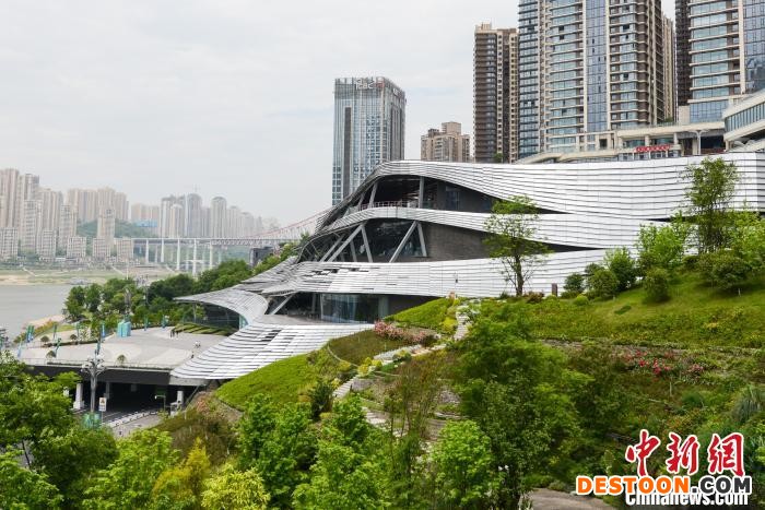 重庆规划展览馆新馆外景。 何蓬磊 摄