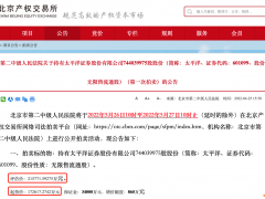 太平洋证券第一大股东所持7.44亿股将被拍卖，评估价高达21.58亿元！起拍价打八折能否出手？