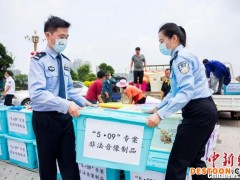 江西九江集中销毁近10万件侵权盗版及非法出版物