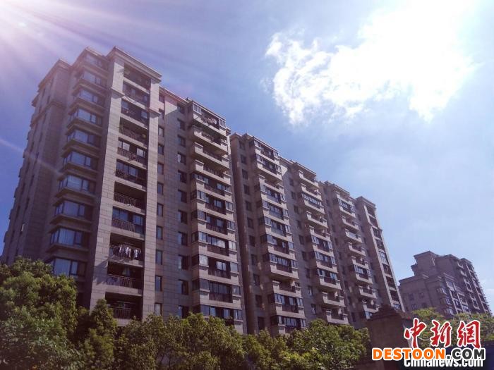 资料图：杭州某住宅楼。 郭其钰 摄