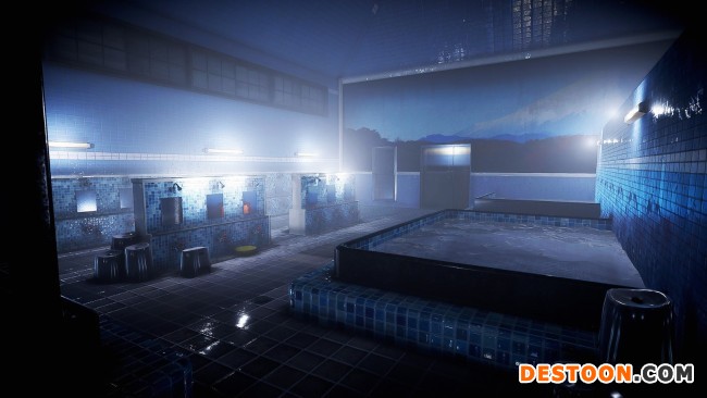 日式恐怖游戏《地狱钱汤》上架Steam 澡堂惊魂！