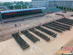 武警广西总队新兵军事会操展风采
