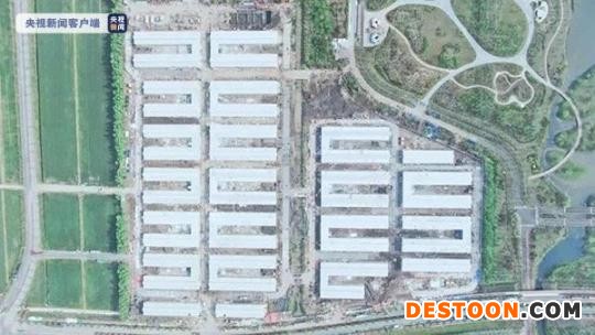 上海花博会停车场临时隔离点分批交付 可提供超6000套隔离标间