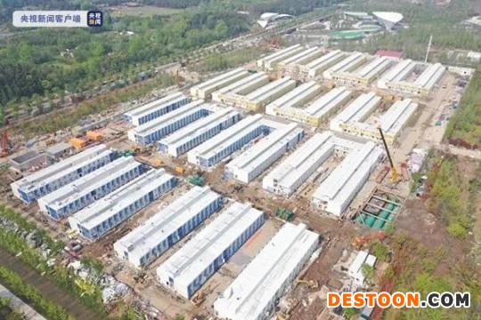 上海花博会停车场临时隔离点分批交付 可提供超6000套隔离标间
