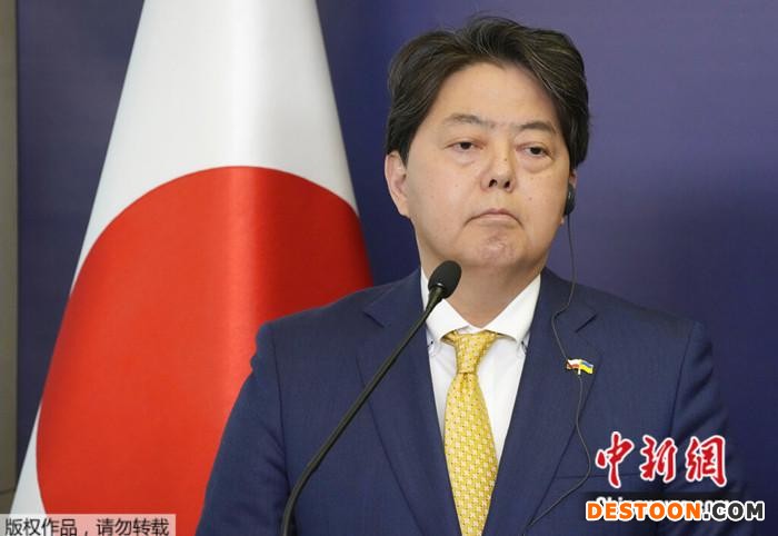 资料图：日本外相林正芳。