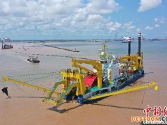 中国海油盐城“绿能港”疏浚工程主体完工