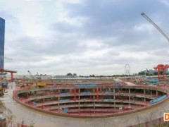 深圳前海综合交通枢纽首批地下空间封顶