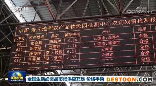 全国生活必需品市场供应充足 价格平稳