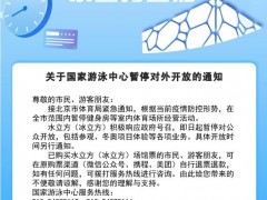 水立方(冰立方)即日起暂停对公众开放