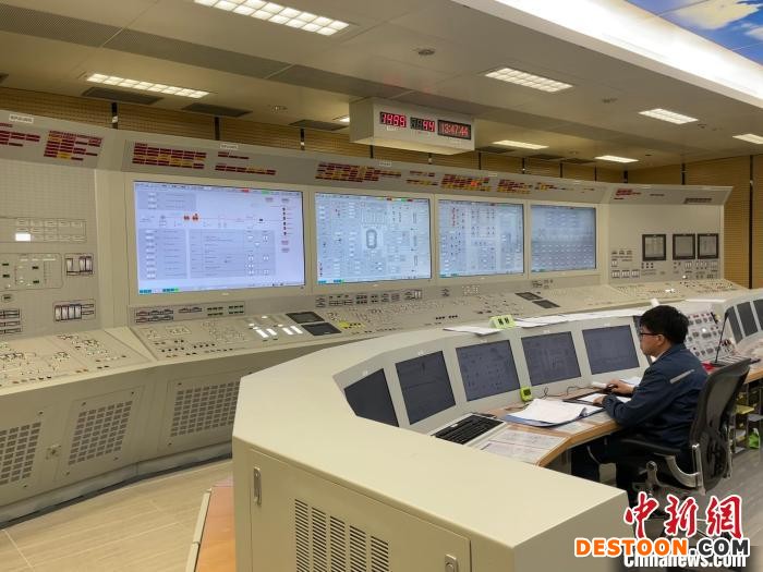 辽宁红沿河核电站6号机组首次并网发电。 辽宁红沿河核电站供图