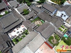 航拍福州千年古刹——林阳寺