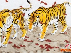 湖北南漳：非遗传承人指尖掐出“铝老虎”