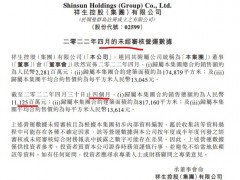 祥生控股前4月累计销售111.25亿元 单月环比减少8.4%