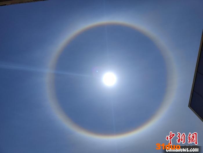 日晕景观 宽城县委宣传部供图
