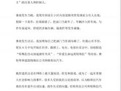 温州特斯拉失控事件车主公开道歉 承认错把油门当刹车