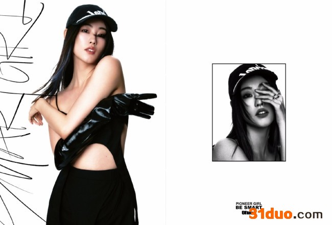 祝绪丹一改甜妹形象 全黑look出镜酷飒十足