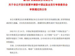 盛屯矿业定增不超22亿获证监会审核通过 中信证券建功