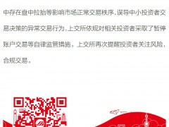 个别投资者拉抬永吉转债 上交所暂停相关账户交易