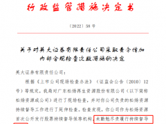IPO保荐项目多个问题“漏网”，英大证券遭罚，投行老将担纲总经理不满半年
