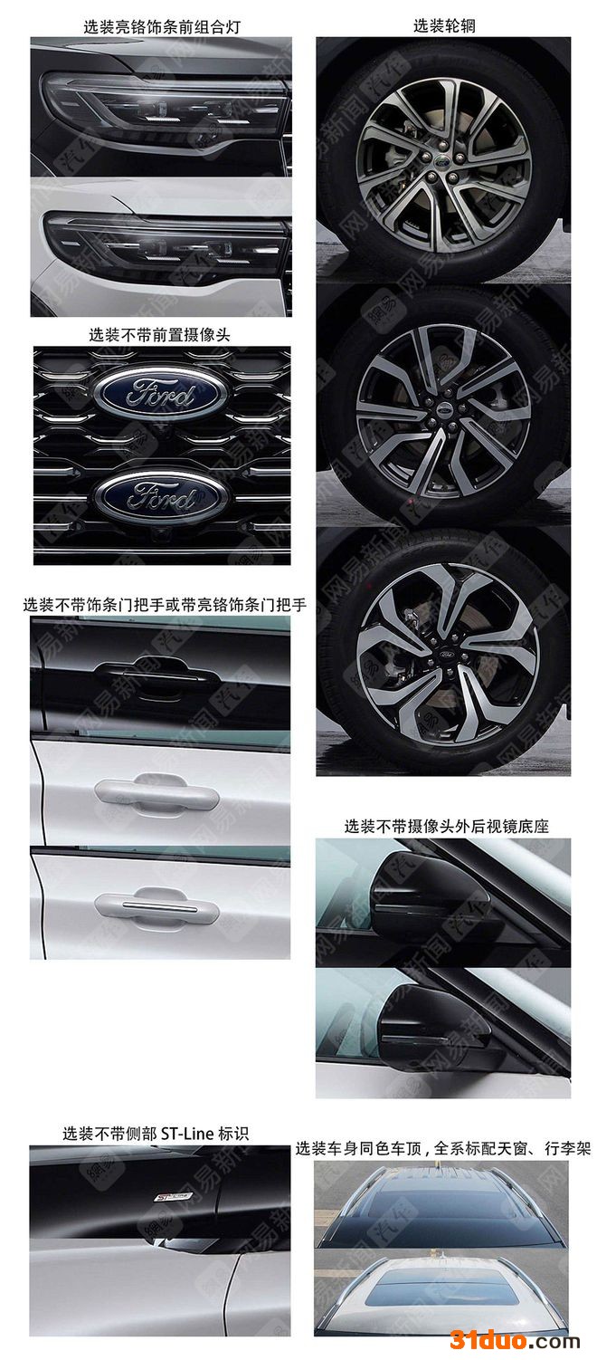 价格上涨？新款福特探险者或于6月26日预售
