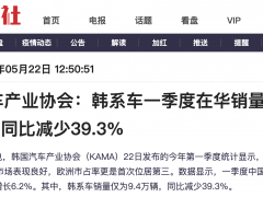 卖不动了？韩系车在华市占率跌破2%