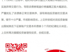 大笔高价申报拉抬价格，永吉转债异常暴拉3倍“始作俑者”遭罚，交易违规细节全披露